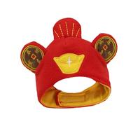 PETSOLA Chapeau de Déguisement Festif pour Chien, Dieu de, pour Le Nouvel an.