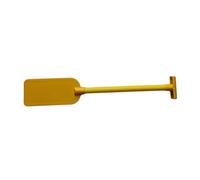 PETSOLA Children Paddle Prop Accessoire de Canoë pour Enfants Pagaie Gonflable en PVC Poignée Ergonomique en Forme de T Bâton de Kayak Léger Conçu pour, Jaune