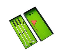 PETSOLA Coffret de Golf avec Stylo à Bille, Mini de Golf, Balles et Drapeau, Idéal pour La Fête des Pères