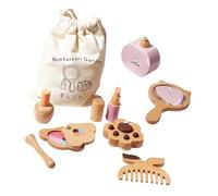 PETSOLA Coffret de Maquillage pour Enfants, Jouet de Beauté, Coffret de Maquillage Factice pour Fille, Cadeau D'anniversaire