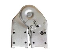 PETSOLA Connecteur de Charnière à Moraillon pour échelle de Grenier, Réglable de 0 à 180°, Pièce de Rechange Légère, Accessoires et Pièces Inclus, Interface 58x21mm
