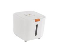 PETSOLA Conteneur de Stockage pour, Rangement pour Aliments Secs, Grand Bac à Riz Portable, Accessoires pour Chiens, Bac de Stockage Pou, XL