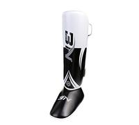 PETSOLA Coup Shin Instep Pads MMA Leg Foot Guards Guard, Blanc, 36CM