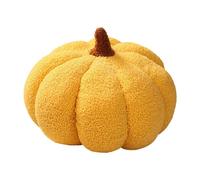 PETSOLA Coussins Citrouille D'Halloween, Coussins Décoratifs Citrouille Confortables et Doux pour L'automne et Thanksgiving, Coussin Rembourré pour La, jaune
