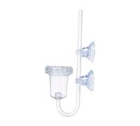 PETSOLA Diffuseur CO2 Aquarium en PC Transparent avec Disque Céramique Remplaçable Valve de Sécurité Intégrée Système Booster de CO2 et Diffusion Uniforme Pou, M