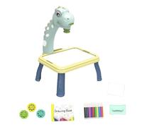 PETSOLA Ensemble de Projecteur de Dessin, Planche à Dessin, Art et Artisanat pour Enfants âgés de 3 à 8 Ans, Foncé 24 motifs