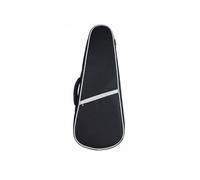 PETSOLA Étui Ukulélé Rembourré Imperméable Sac à Dos Ukulélé Double Bandoulière Accessoire Instrument Musique pour Débutants, Blanc, 26 Po