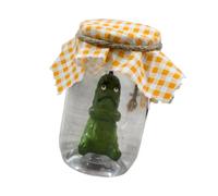 PETSOLA Figurine Décorative En Résine Représentant Un Cornichon En, Idéale Comme Cadeau D'anniversaire Ou pour Décorer Une Entrée, Une étagère, En Colère