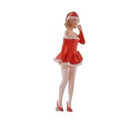 PETSOLA Figurine Personnage 1 64 Figurines Modèles Personnage Résine Micro Animaux Accessoire Décoration pour Bureau Scène de Noël Adapté pour Décorat, fille