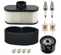PETSOLA Filtre d'Air Tondeuse Kit Révision Moteur Ensemble Pièces Bougie Préfiltre Remplacement Équivalent 11013-7047 11013-7049 11013-0752 Protection, Set Complet 1