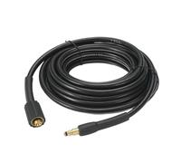 PETSOLA Flexible Haute Pression Robuste Tuyau avec Raccord Noir pour Garage, 5m