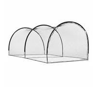 PETSOLA Golf Cage de Pratique Filet Entraînement Conduite Frappe Approche Polyester sans Nœuds avec Armature Fer Espace Sécurisé pour Travail du Rythme et de