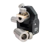 PETSOLA Guide D'Affûtage Gabarit D'Aiguisage Outil pour Couteaux et Pince de Maintien avec Angle Prédéfini pour Résultats Cohérents Adapté pour B, Doubles Trous