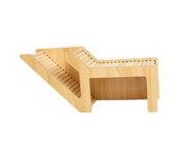 PETSOLA Hamster en Bois, Accessoires pour Cage, Jouet D'exploration, Château pour Petits Animaux de Compagnie, Cachette pour Hamsters, Gerbilles, Petits A, Styler Un