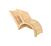 PETSOLA Hamster en Bois, Accessoires pour Cage, Jouet D'exploration, Château pour Petits Animaux de Compagnie, Cachette pour Hamsters, Gerbilles, Petits A, b