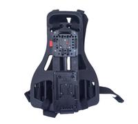 PETSOLA Harnais Dorsal avec Plaque Montage Réglable Sangle Robuste pour Vidéastes, Cadreurs