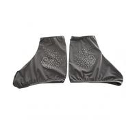 PETSOLA Housse Botte Patinage Artistique Réutilisable Housse Patin Artistique Ajustement Sécurisé Accessoire Glisse, Dark Gray
