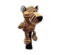 PETSOLA Housse de Club de Golf, Housse de Driver, Protection en Peluche pour Club de Golf, Cadeau pour Adulte, Tigres