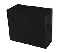 PETSOLA Housse de Protection Anti-poussière avec Fermeture, Compatible avec Les Lits Pliants, Multifonctionnelle, Noire, Imperméable, pour Une Utilisation Int, 70 Cm de Large