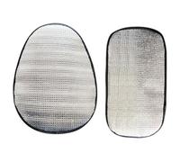 PETSOLA Housse de Siège pour Vélos électriques, Coussin de Siège -Isolant, Protection pour Cyclomoteur, Coussin de Siège pour L'extérieur, Anti-, Devant et derrière