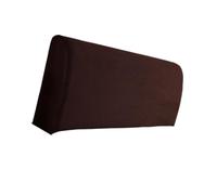 PETSOLA Housse de Tête de Lit Amovible, Couleur Unie, Décoration de Chambre, Housse de Tête de Lit élastique, Protection de Tête de Lit, Brun