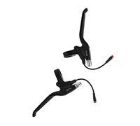 PETSOLA Kit de 2 Leviers de Frein pour Vélo électrique, Pièces de Rechange, Compatible avec Les Guidons de 22 Cm avec Ouverture pour Rétroviseur, étanche pour, 1 Paire