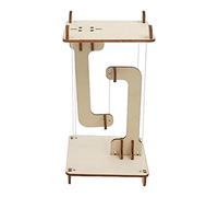 PETSOLA Kit de Construction Scientifique En Bois à Monter Soi-même, Basé sur La Gravité, pour L'éducation Des Enfants.