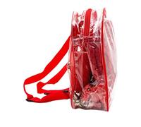 PETSOLA Kit de Démarrage équestre : équipement Complet (Licol, Rênes, Cordes), Fournitures pour de Concours Hippiques et de Toilettage en Pra, Rouge