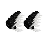PETSOLA Kit de Fixation pour Enrouleur de Couverture Solaire de Piscine, Accessoires, Sangles Robustes, Portables et Légères pour Couverture de Piscine, 12 Pièces