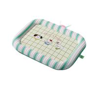 PETSOLA Lit pour Chien Élégant Soutien Dos Élevé Mousse Rembourrée Coussin Antidérapant Spacieux Housse Amovible Canapé Animal Moelleux Lavage Facile Lit, M