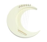 PETSOLA Lyre, Instrument à Cordes En Bois Portatif Doux, de Style Classique.