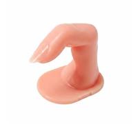 PETSOLA Main Factice Manucure Réaliste Doigt Factice D'entraînement Fixation Adhésive pour Élèves, Débutants, Formation, Doigt D Entraînement Modèle À Coller Les Faux Ongles