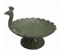 PETSOLA Mangeoire à Oiseaux en Forme Polyvalent Support Bgie Socle Ornemental Élégant Vase Décoratif sur Pied en Fonte pr,