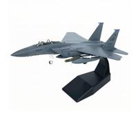 PETSOLA Maquette d’Avion Chasse en Alliage Maquette d’Avion avec Support Détaillé Jouet pour Vitrine