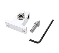 PETSOLA Mini Jeu de Pièces de Tour à Bois, Poupée Mobile de Tour Rotatif, Foret à Cosse, Mini acile à Installer et à Remplacer