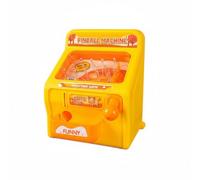PETSOLA Mini Pinball Machine Améliore la Coordination Œil-Main Jeu de Lancement à Billes Effets Sonores et Lumineux Pinball Machine de Bureau pour Enfants, Array, Jaune