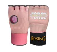 PETSOLA Mitaines Pugilat Tricoté Gants Pugilat sans Doigts Enfilage Rapi Mitaines mi-Doigts pr Sparring