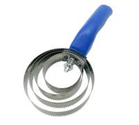 PETSOLA Outil de Toilettage pour Chevaux en Acier Inoxydable de Qualité Supérieure pour Les Soins des Animaux de Compagnie, Bleu