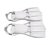 PETSOLA Palmes Réglables à Ressort Réglable Palmes de Plongée sous-Marine Conception Hydrodynamique Équipement Aquatique pour Snorkeleurs , Blanc , M/ML 39-42