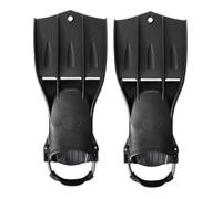 PETSOLA Palmes Réglables à Ressort Réglable Palmes de Plongée sous-Marine Conception Hydrodynamique Équipement Aquatique pour Snorkeleurs , Noir , M/ML 39-42