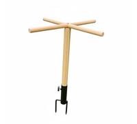 PETSOLA Perchoir Poules Bois sans Écharde Perchoir en Extérieur en Bois Portable Barre Repos pour Basse-Cour