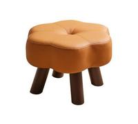 PETSOLA PF Pieds en Bois Élégant | Peu Encombrant, Tendance, Meuble, pr Salon, Entrée, Orange