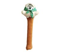 PETSOLA Poignée de Raquette Couvre Poignée Badminton Antichoc Cartoon Tissu Protection Absorption Transpiration Accessoire Original Adapté à Joueurs Badminton, Bébé Pingouin