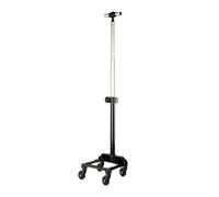 PETSOLA Poignée Télescopique en Fer Base à Rltes Pratique Accessoire Bagage Ergonomique pr Voyageurs, Bricoleurs, Rues Animées