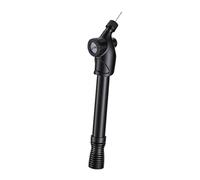 PETSOLA Pompe pour Ballons de Sport à Main avec Jauge de Pression Gonfleur pour Ballon de Sport Accessoires pour Volleyball Matériaux PP Résistants Portable E, 3.1 X 28.5 Cm