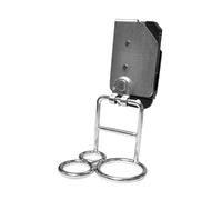 PETSOLA Porte-outils de Ceinture Holster Métal Multifonction Support Marteaux Boucle Détachable Rotative Robuste Adapté pour Ceintures Professionnelles Électr, Style B