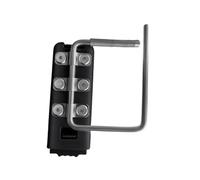 PETSOLA Porte-Ruban Isolant, Clip Ceinture Porte-Outils, Support de Rangement Pliable et Fixable pour Ruban Isolant, Idéal pour Les Plombiers et Les Réparateu