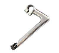 PETSOLA Potence pour Vélo de Route/VTT, Composant Profilé, Rehausseur de Potence Facile à Installer, pour Vélo à Pignon Fixe, Argent