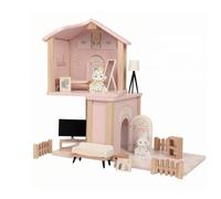 PETSOLA Ppée Accessoires Pastel | Conception Verte sur 2 Niveaux, Coloré, J, pr Chambre d'enfant, Pits