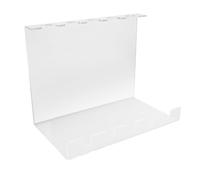 PETSOLA Présentoir Porte-Raquette de Tennis de Table Support D'Exposition et de Rangement Élégant et Moderne Approprié pour Magasin de Sport et Obje, 5 Places